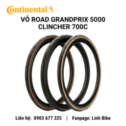 Vỏ Road Continental GrandPrix 5000 Clincher 700C