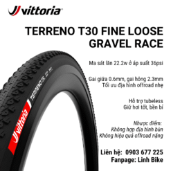 Vỏ Vittoria Terreno T30 Cho Dòng Gravel