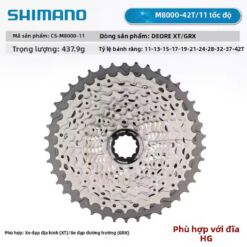 Líp Shimano M8000 11 tốc 11T-42T